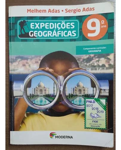 Livro Expedições Geográficas 9º Ano Melhem Adas Sergio Adas 2015