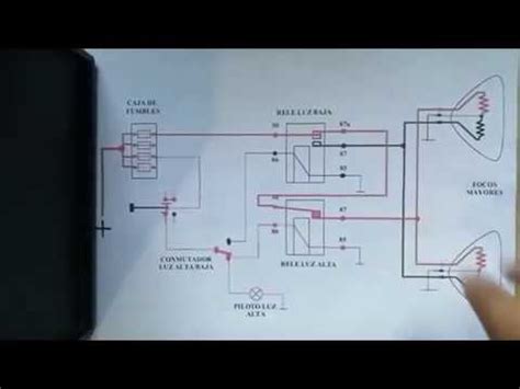 Diagrama De Luces Altas Y Bajas Nissan Diagrama De Luces Alt