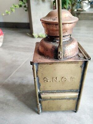 Anciennes Lampes Lanternes Sncf EBay