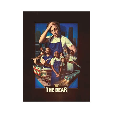 The Bear Season 1 Key Art Premium Satin Poster | FX Networks Shop