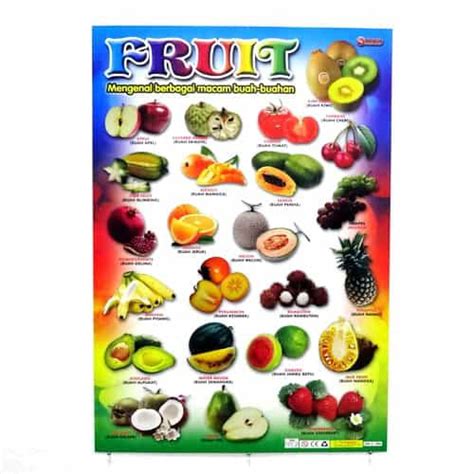 Jual Poster Buah Buahan | Shopee Indonesia