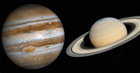 Jupiter And Saturn Will Come Within 0 1 Degrees Of Each Other Forming The First Visible Double