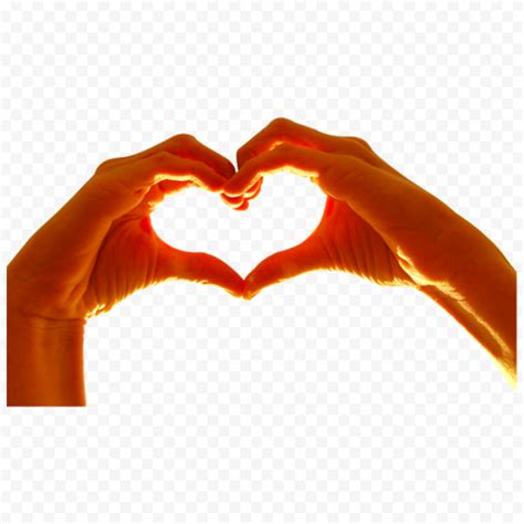 Two Hands Forming Heart Png Image Citypng