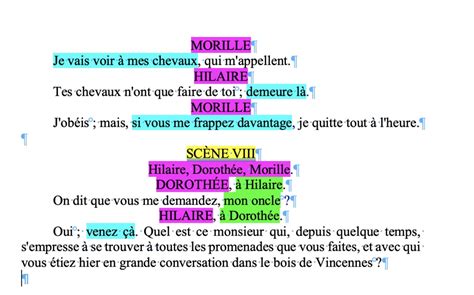 Pour un balisage sémantique des textes de théâtre le cas des