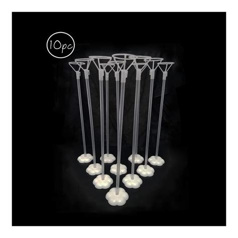 Clear Transparent Balloon Sticks And Stands Pc Set For Led Bobo Balloons