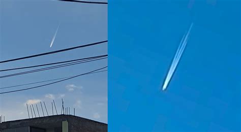 Meteorito En Huancayo Captan Extra O Fen Meno En El Cielo Huanca No Y