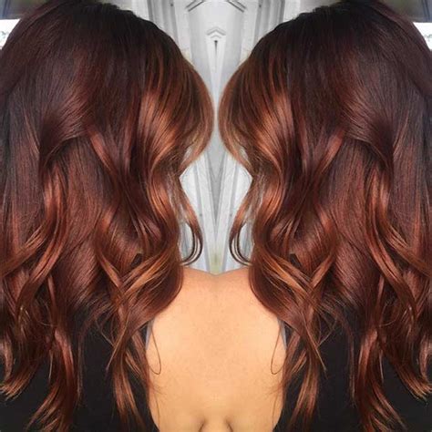 Copper Balayage Hair Ideas