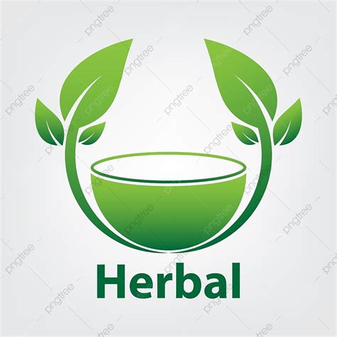 Green Herbal Vector PNG Images Green Herbal Logo Template Medical