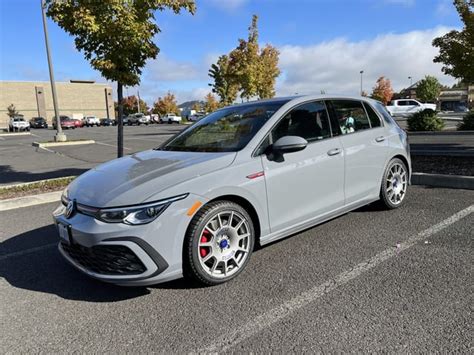 Winter Ready Finally Heres The Mk8 In Moonstone Gray With 18” Sparco