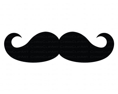 Mustache Vector, Mustache Graphic, Mustache Clipart, Svg Jpg Png Files ...