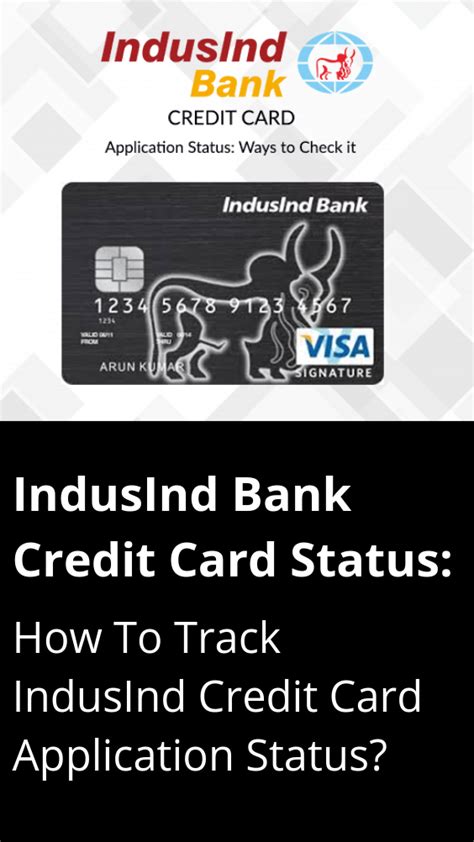 Indusind Bank Credit Card Status Check How To Track Indusind Credit