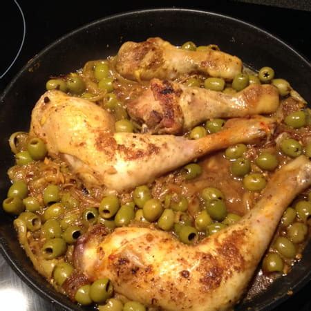 Poulet Aux Olives La Recette Facile