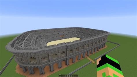 Arena Classic Roman Style Empty Minecraft Map