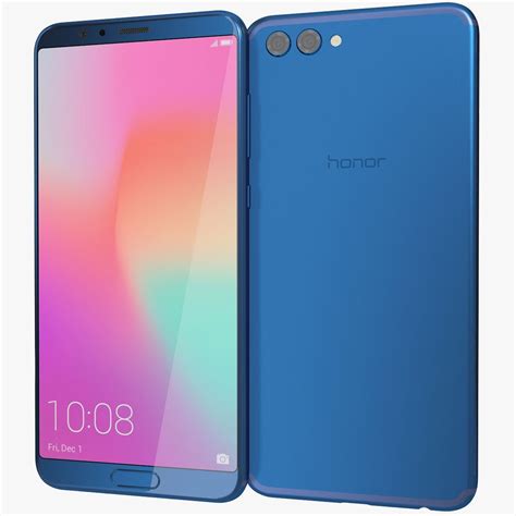 Honor View 10 Azul Modelo 3D 39 Max Obj Fbx 3ds Free3D