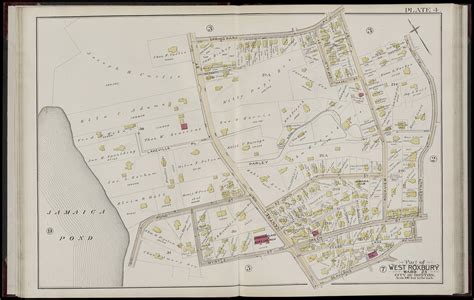 Atlas Of The City Of Boston West Roxbury Mass Volume Six From