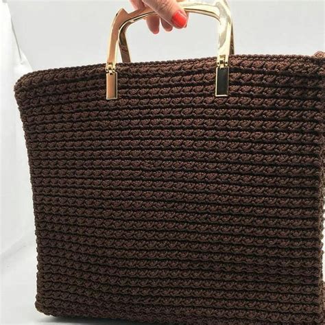 Se Gostou Clique 1x No Siga Nosso Perfi Bolsas Tejidas A Crochet