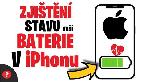 Jak ZJISTIT KAPACITU BATERIE v iPhonu Návod iPhone Apple YouTube