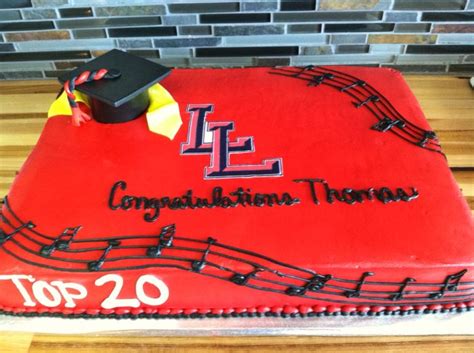 Levelland Graduation Cake