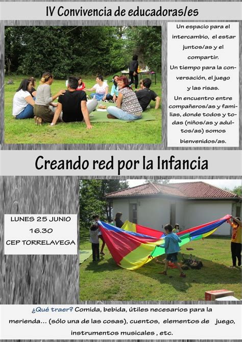 Iv Convivencia De Educadoras Es Creando Red Por La Infancia Pdf