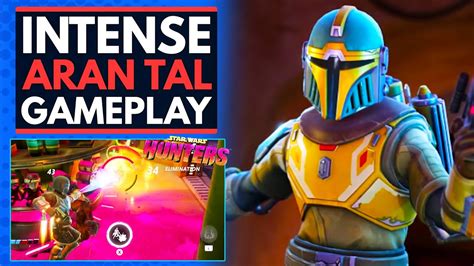 Intense Aran Tal Squad Brawl Star Wars Hunters Aran Tal Gameplay