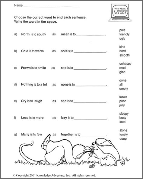 11 Analogies Worksheets Grade 5 Free Pdf At