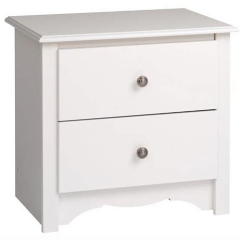 Bowery Hill Drawer Nightstand In White Kroger