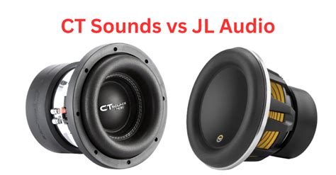 CT Sounds Vs JL Audio Choosing The Ultimate Car Stereo