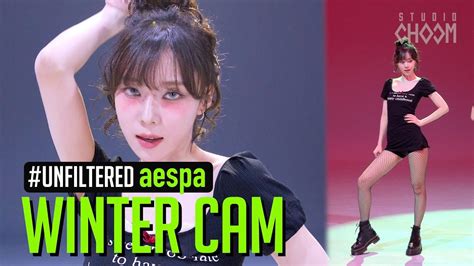 UNFILTERED CAM aespa WINTER 윈터 Spicy 4K BE ORIGINAL YouTube