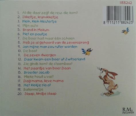 Zing Met Ons 20 Vlaamse Kinderliedjes Various Artists CD Album