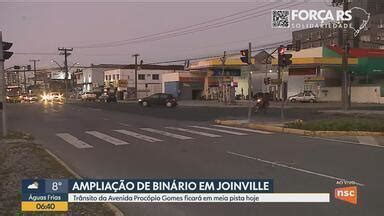 Bom Dia Santa Catarina Rua Coronel Proc Pio Gomes Passa Por Obras Em