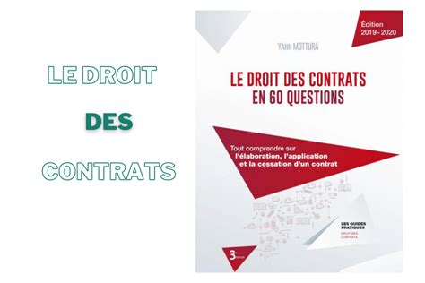 le droit des contrats édition 2020 Economie et Gestion