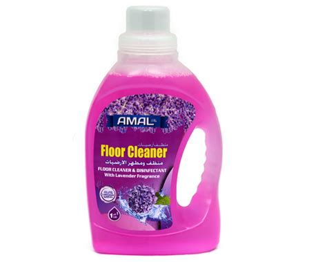 Floor Cleaner Lavender Disinfectant Amal Plus Gold Ltr Al Mas