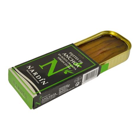 Anchoas Del Cant Brico En Aceite De Oliva Virgen Extra Lata De G