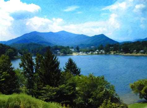 Lake Junaluska Nc Digital Art by Chris Flees