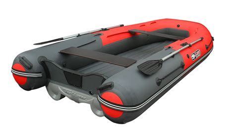 Лодка Reef Triton (Риф Тритон) 400 S-Max серо-красная без фальшборта ...