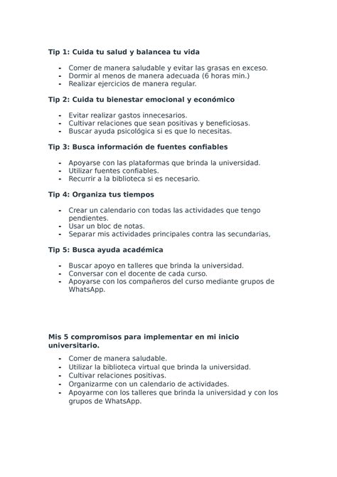 Ivu Actividad Tip Cuida Tu Salud Y Balancea Tu Vida Comer De