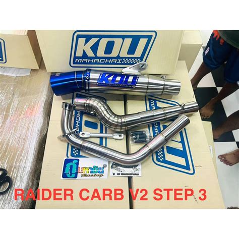 Kou Race Pipe Raider 150 Raider 150 Fi V1 S1 V1 S2 V2 S3 200cc