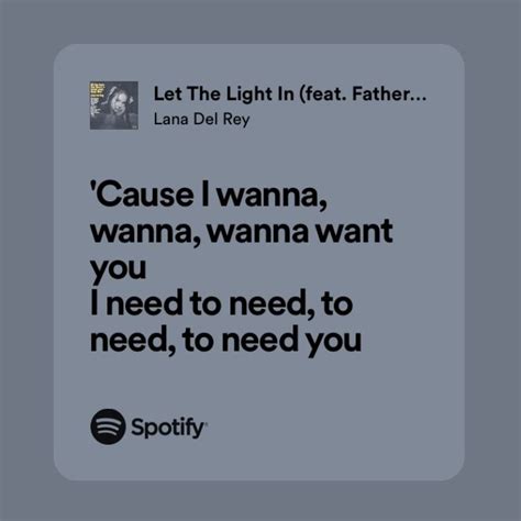 Let The Light In Lana Del Rey Father John Misty Pretty Lyrics