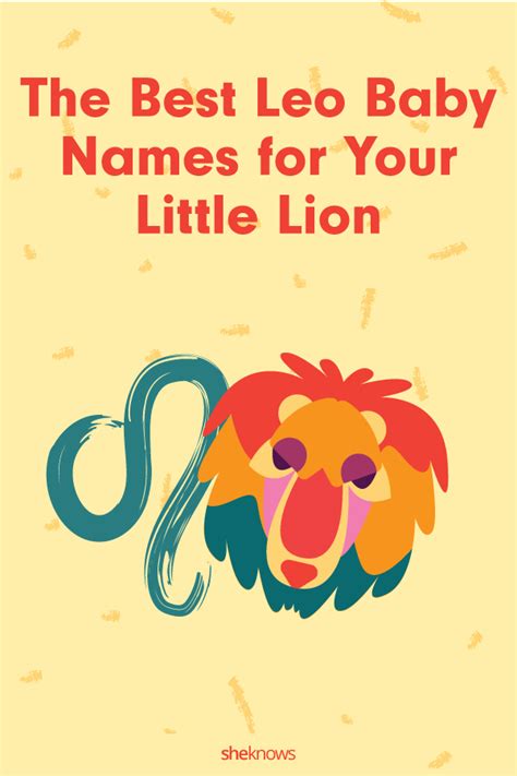 40+ Perfectly Fierce Baby Names for Your Little Leo – SheKnows