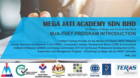 Mja Tvet Program Introduction Ppt