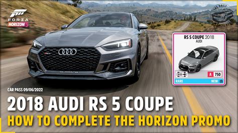 2018 Audi RS 5 Coupe How To Complete The HORIZON PROMO Photo Forza