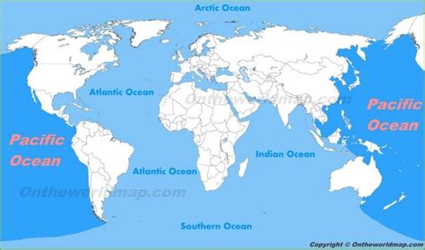 Pacific Ocean Is Located Where