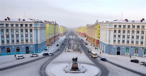 Норильск, центр - самые фотографируемые места | Пикабу
