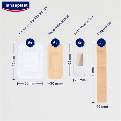 Hansaplast Erste Hilfe Pflaster Mix Strips 20 St Shop Apotheke