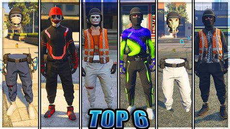 Nuevo Top 6 Conjuntos Hackers Sin Mod Menu Modded Outfit Gta 5 Online【ps4 Xboxone Pc】 Youtube