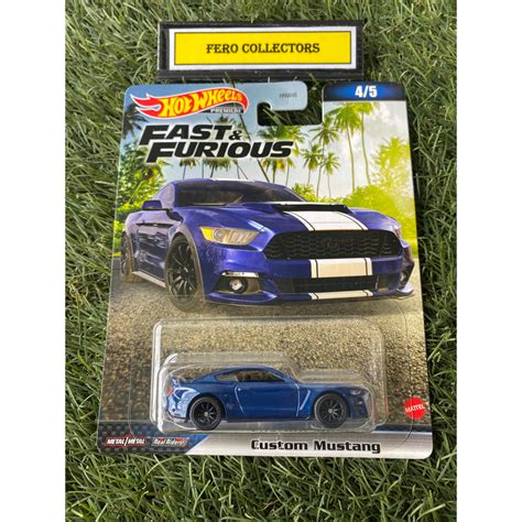 Hot Wheels Custom Mustang Fast And Furious Shopee Malaysia