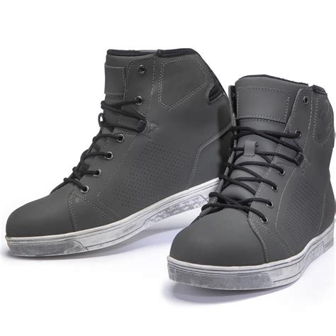 Black Motion Wp Ankle Motorcycle Boots New Arrivals Ghostbikes