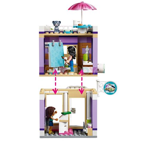 ЛЕГО 41365 купить, LEGO® Friends - “Арт-Студия Эммы”, Новинка 2019!