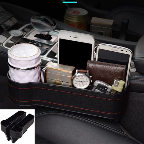 For Audi A4l A6l A5 A3 A2 A1 A7 A8 Q2 Q3 Q5 Q7 R8 Car Seat Organizer Crevice Storage Box Seat