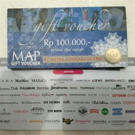 Map Vouchers Tiket And Voucher Kartu Hadiah And Voucher Di Carousell